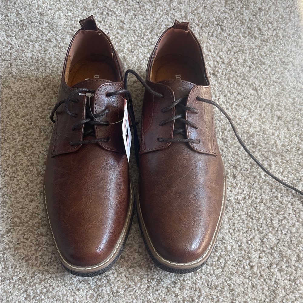 BOYS' DEER STAGS BIG KID ZANDER DRESS SHOES